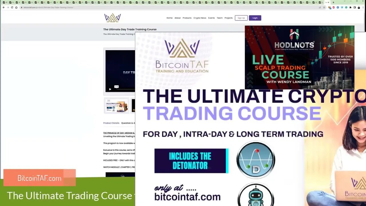 Hodlnots and Ultimate Trading Course - How to succeed