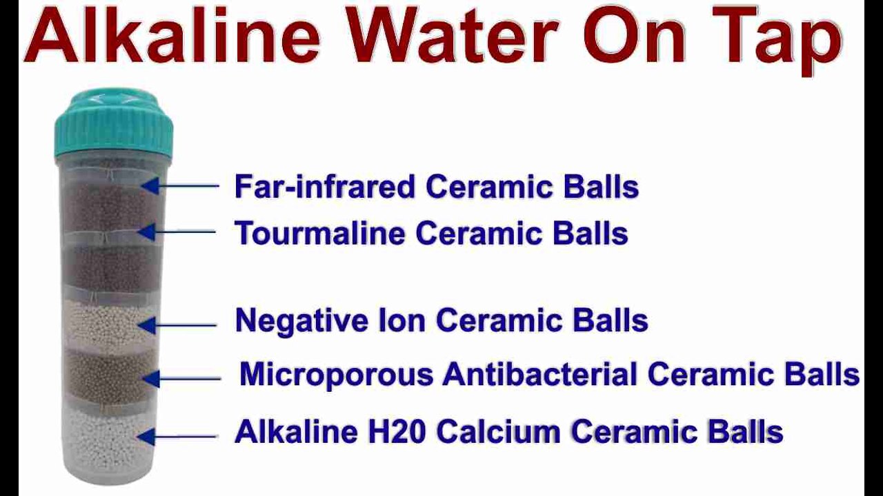 Ceramic Ball Alkalizing Water Filter