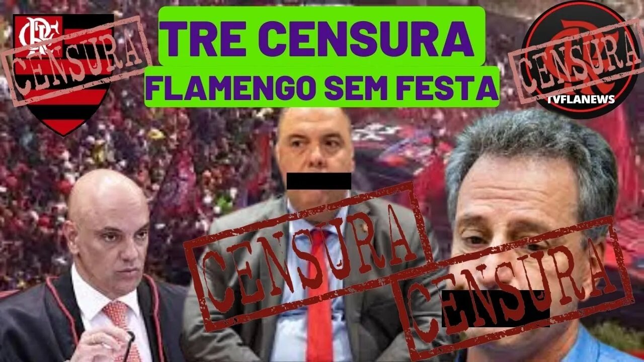 TRE CENSURA FLAMENGO 😱 ... EX FLA SOFRE ATENTADO😨 ...