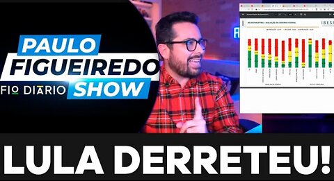 LULA DERRETEU! - Paulo Figueiredo Fala Sobre Queda GRANDE na Popularidade do Presidente Lula