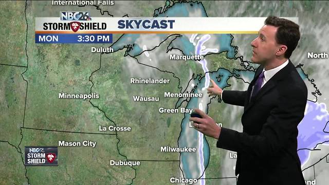 Michael Fish's NBC26 Storm Shield weather forecast