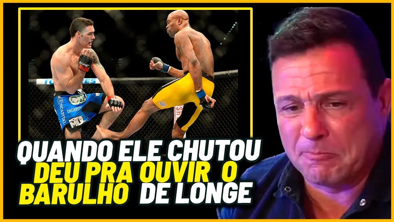 SOBRE GRAVE LESÃO DE ANDERSON SILVA (RHOODES LIMA) | React Podcast Pro