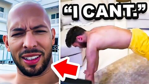 Adin Ross Battles Andrew Tate in Push Up Challenge