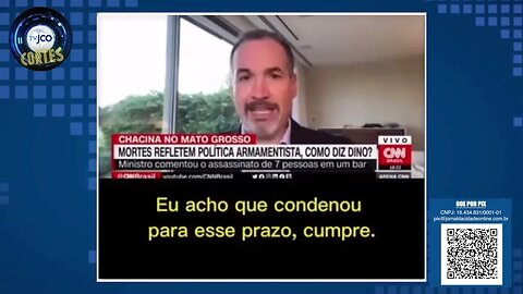 Ao vivo, Jornalista tenta ‘emplacar’ narrativa sobre desarmamento e leva invertida desmoralizante