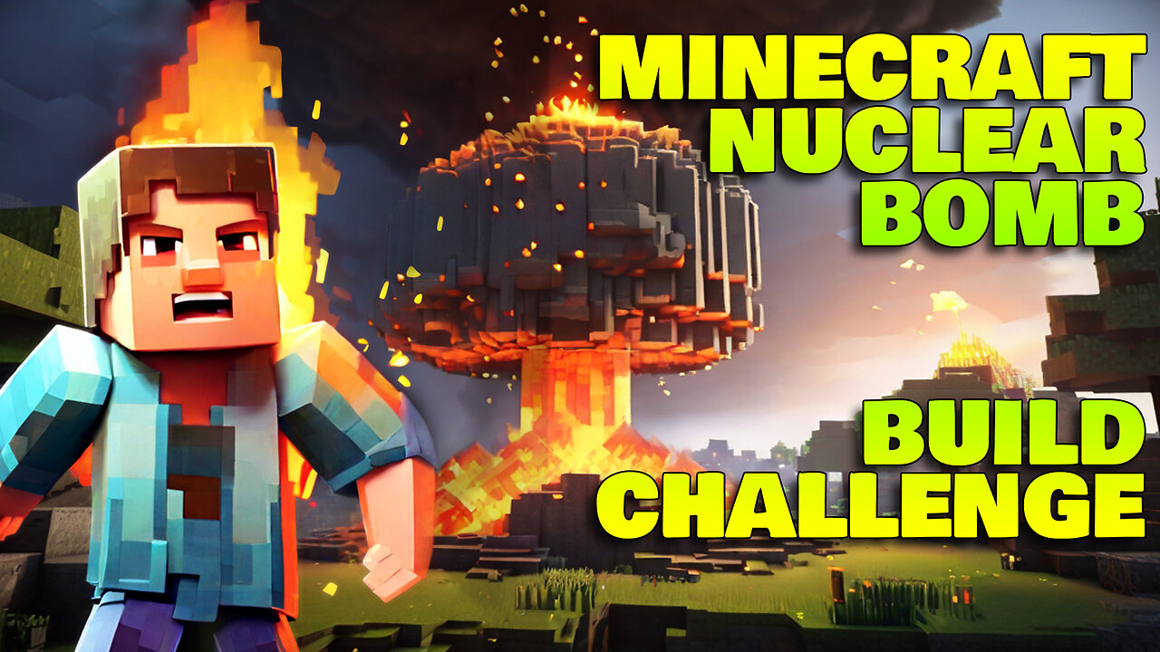 Minecraft Nuclear Bunker Challenge #minecraft