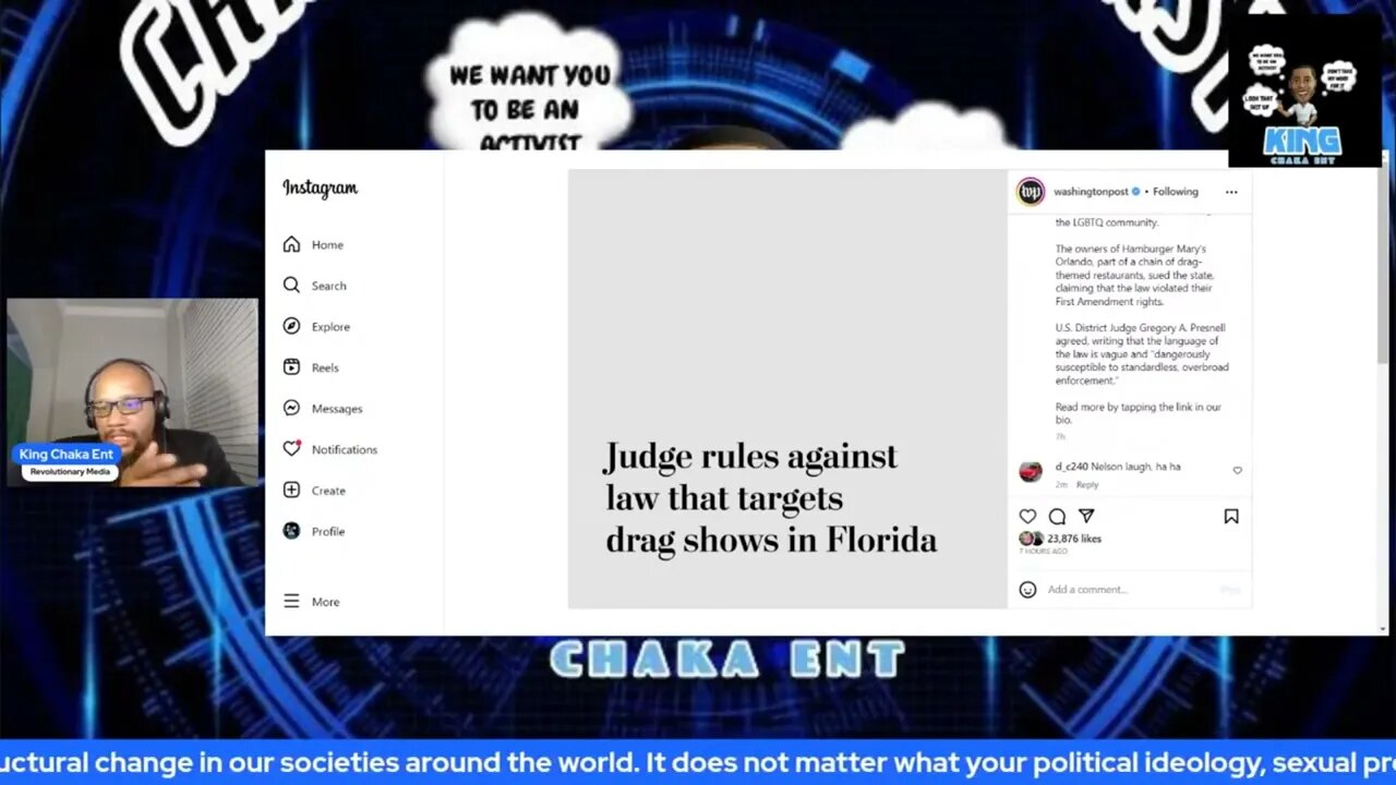 Florida Judge Rules Against law that Prohibits Drag shows