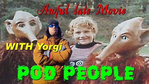 Yorgis movie night at his far out batchelor pad