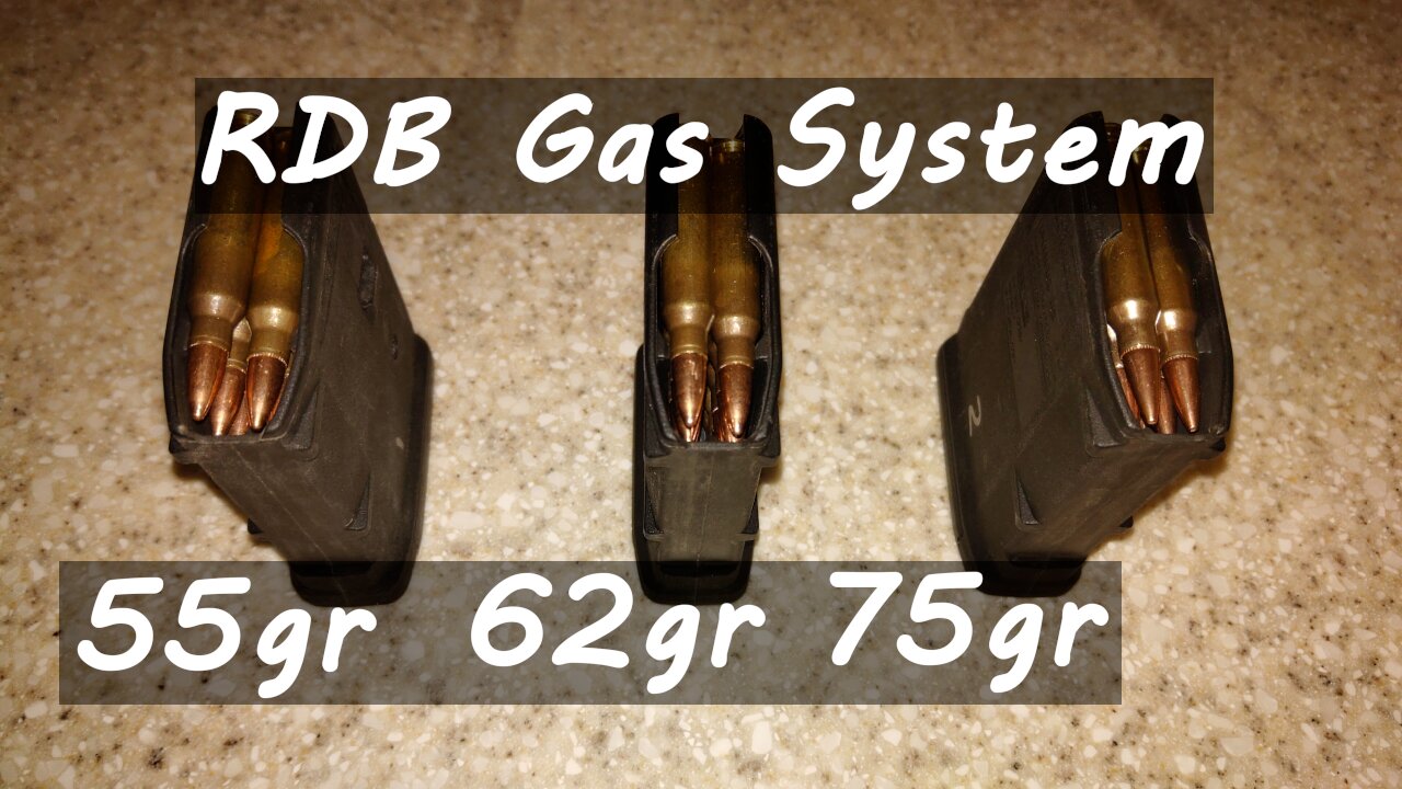 KelTec RDB Gas System Test Based on Different Bullet Weights