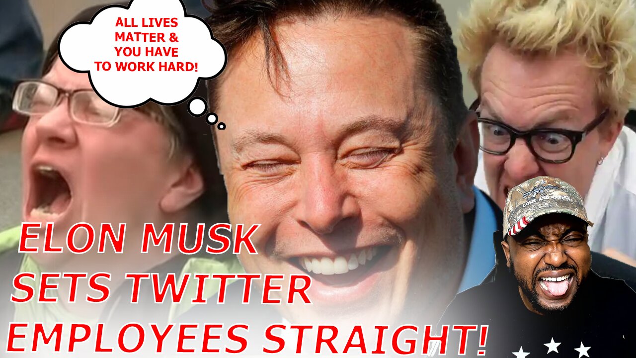 WOKE Twitter Employees TRIGGERED Over Elon Musk Stating 'All Lives Matter' During All Hands Meeting!