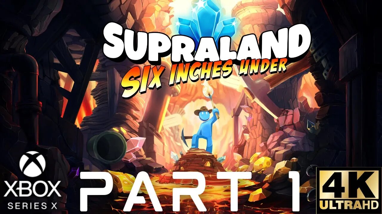 Supraland: Six Inches Under Gameplay Walkthrough Part 1 | Xbox Series X|S | 4K