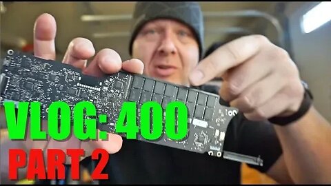 VLOG 400 PART 2: waterproofing a MACBOOK!