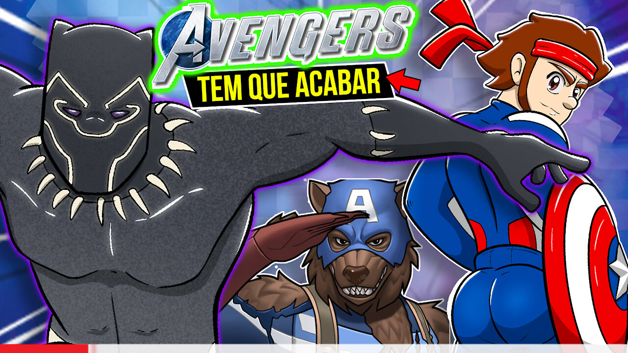 JOGO do VINGADORES precisa ACABAR | Avengers DLC Pantera Negra