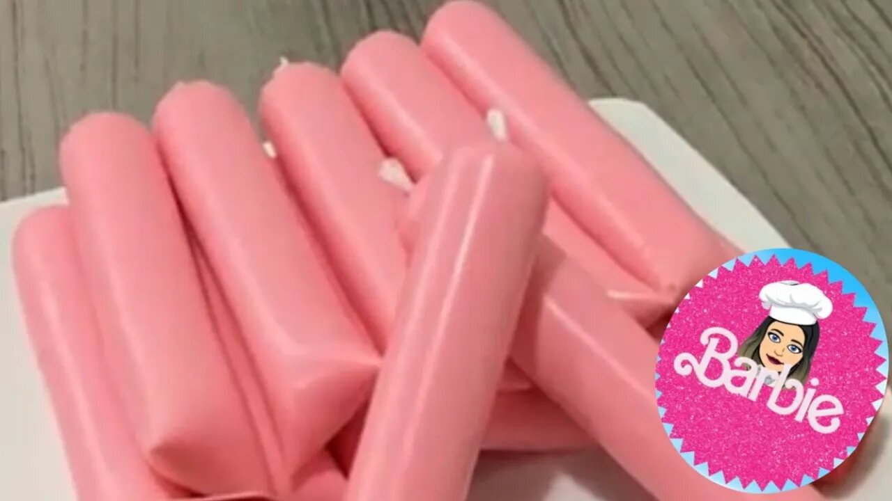 Geladinho Gourmet da Barbie - Receita da Barbie - Filme da Barbie Fenômeno 2023