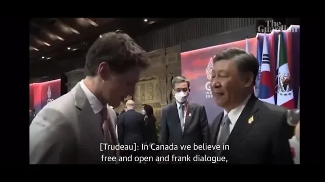 Xi Bitch Slaps Cuck Trudeau