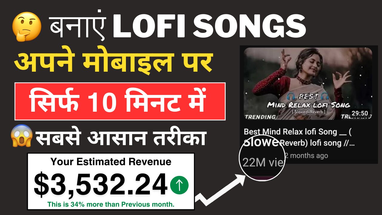 Lofi Songs Banayein aur Har Mahine $3,532.24 Kamayein: Shuruaati Guide Beginners Ke Liye