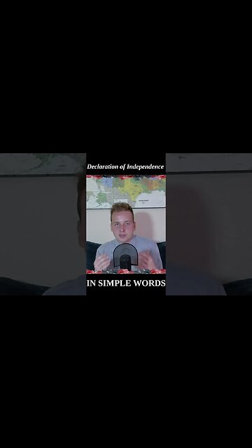 Declaration of Independence - 2023 street translation #principleofcourage #liberty #shorts
