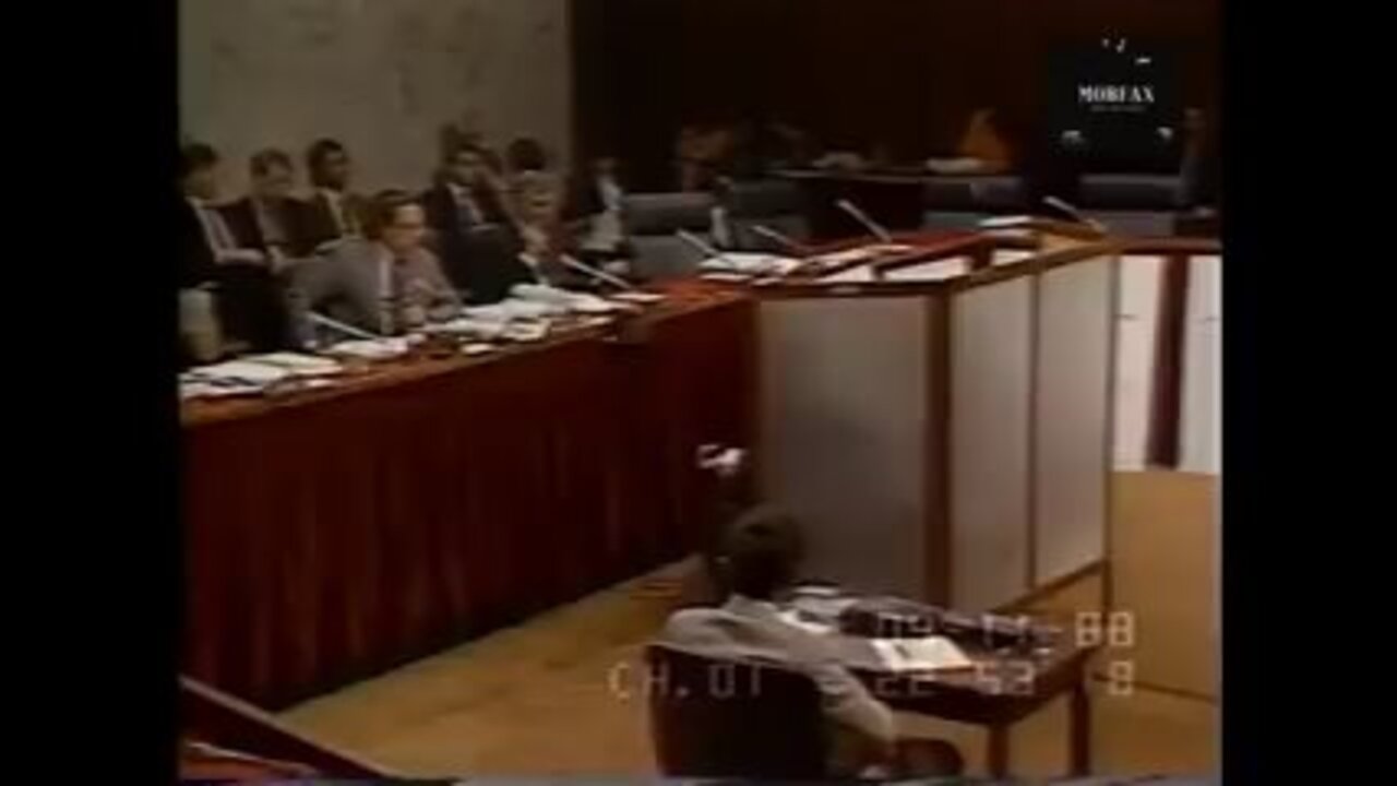 Tommaso Buscetta - Testimony On Cosa Nostra in Sicly & America (1988)