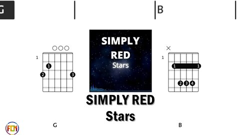 SIMPLY RED Stars - Guitar Chords & Lyrics HD