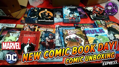 New COMIC BOOK Day - Marvel & DC Comics Unboxing April 13, 2022 - New Comics This Week 4-13-2022