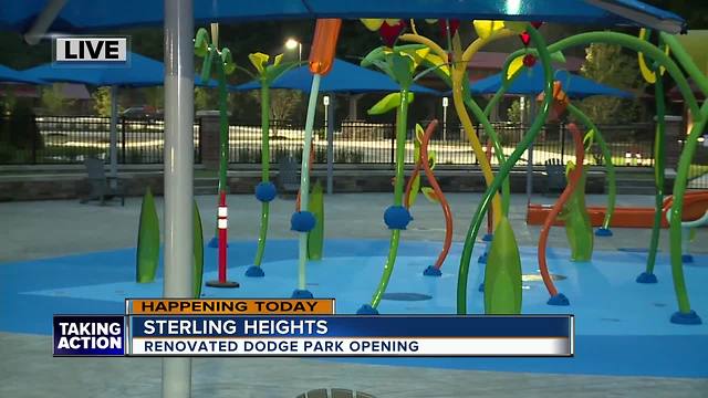 Dodge Park reopening in Sterling Heights