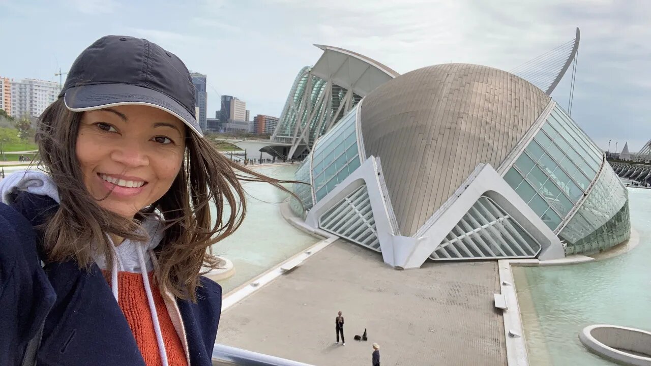 NA CIDADE DAS ARTES Em Valência na Espanha!