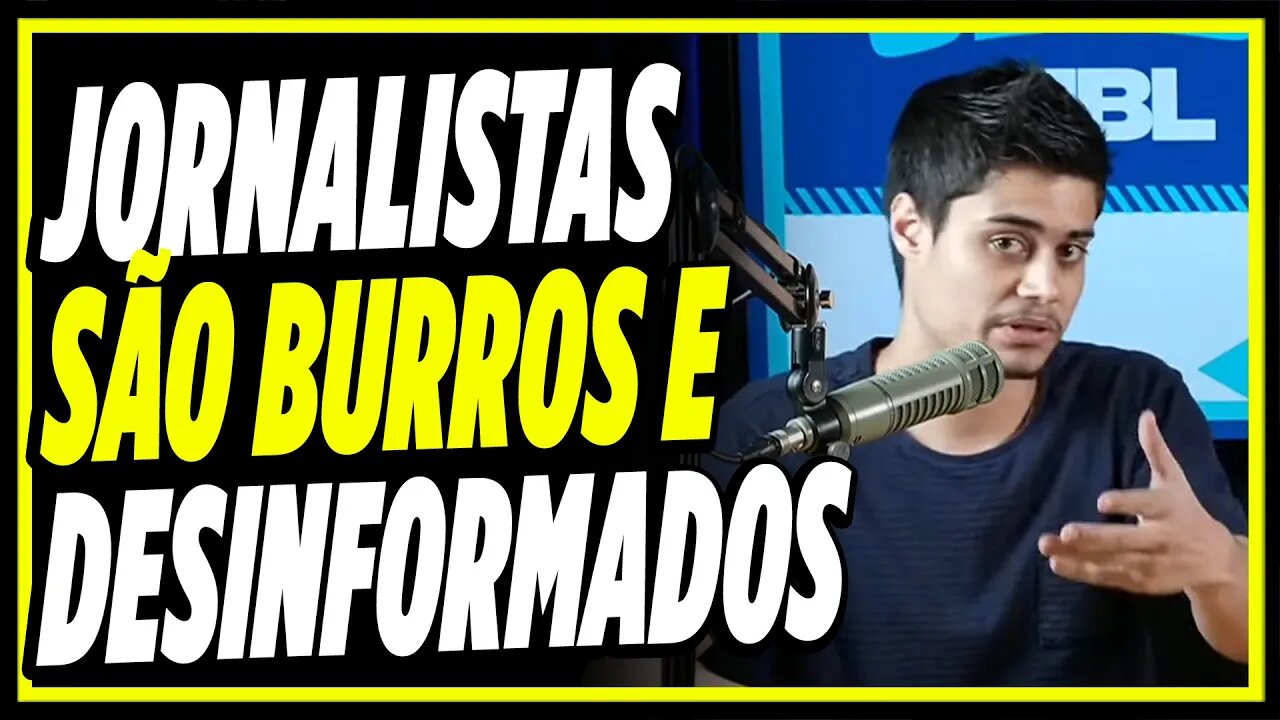 ELE EXPÔS BASTIDORES DA IMPRENSA BRASILEIRA! | Cortes do MBL