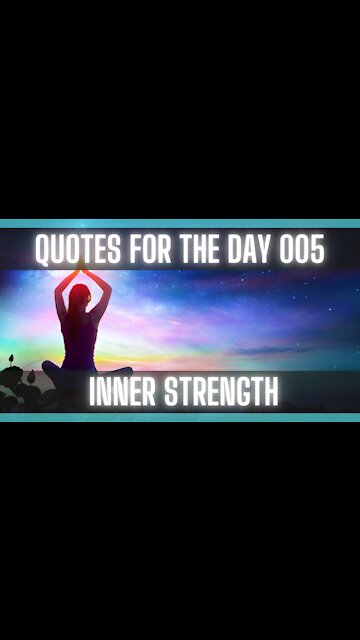 Quotes For The Day 005: [POSITIVE QUOTES] [QUOTES ON LIFE] [MOTIVATIONAL QUOTES]