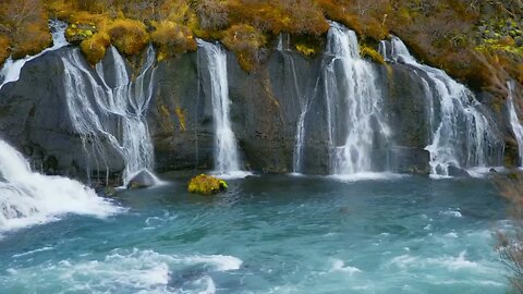 Peaceful Meditation Music - Relax Stress Relief Waterfalls