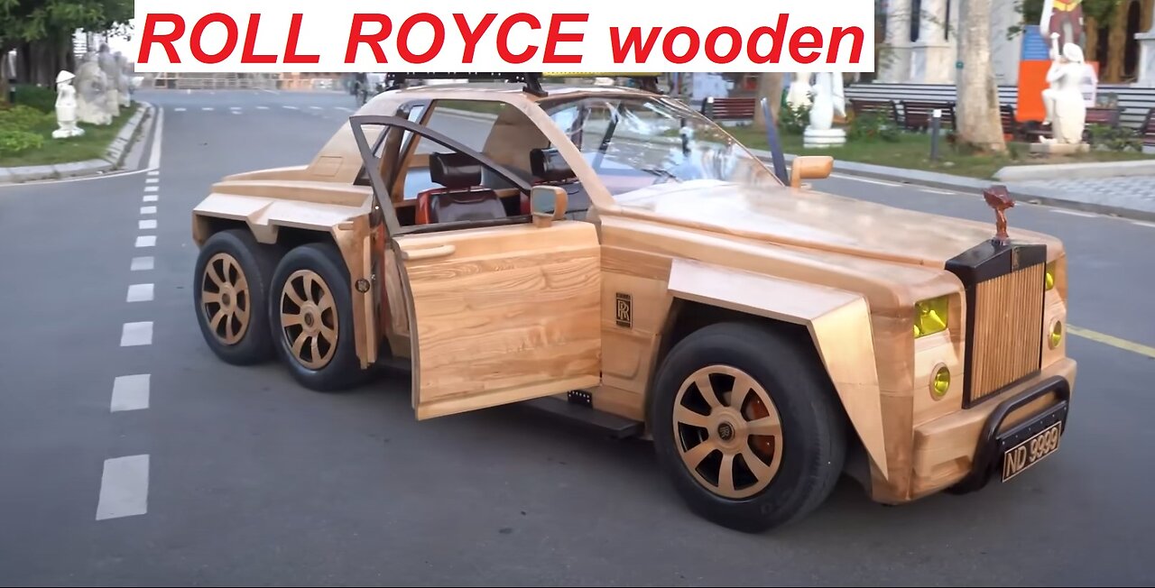 Building The World's Most Special ROLL ROYCE 6x6 For My Son (original sound )