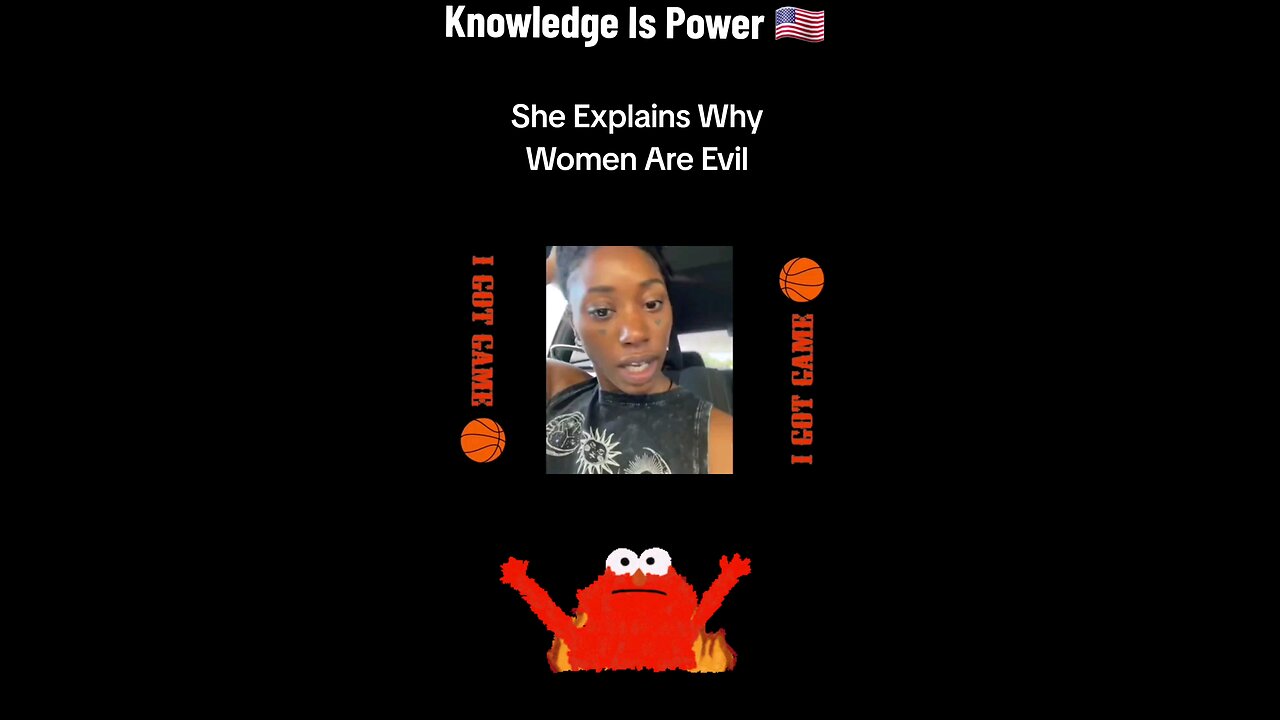She Explains Why Women Are Evil
