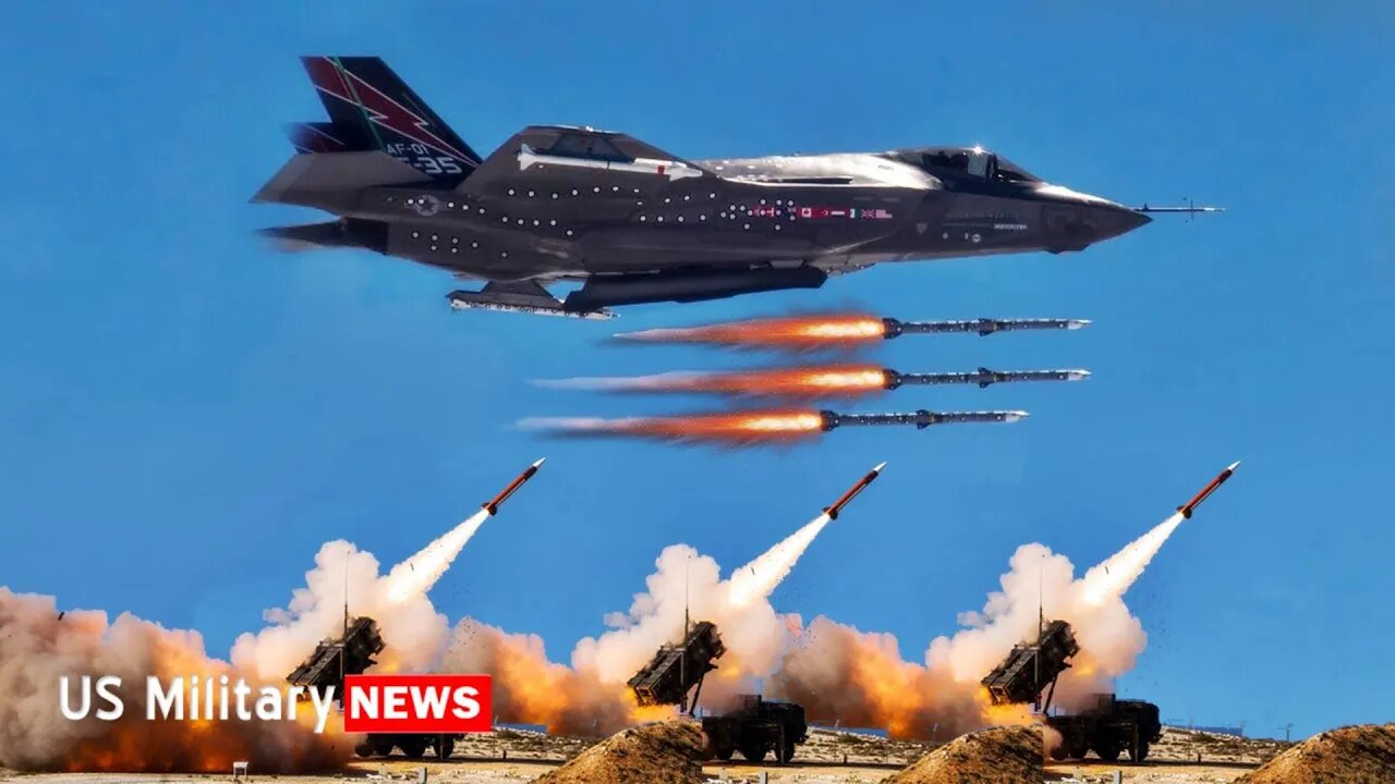 The F-35 teams up with the Patriot to destroy incoming missile threats