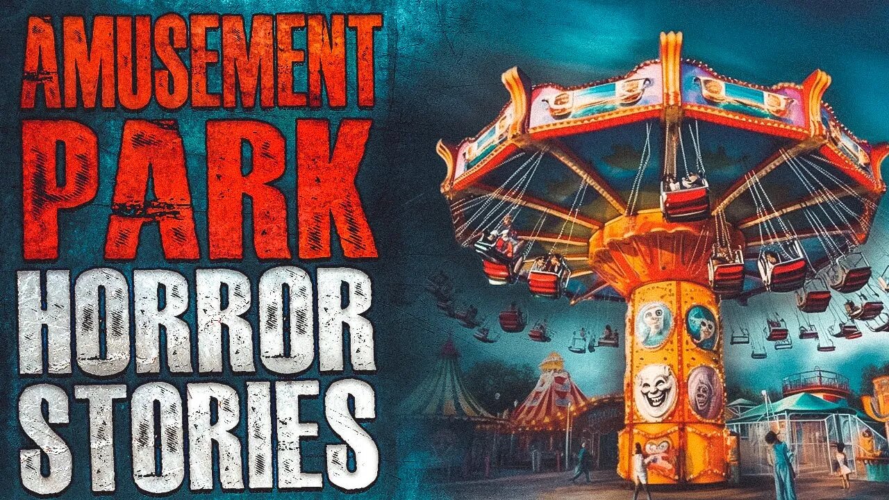 True Scary Amusement Park Stories To Help You Fall Asleep | Rain Sounds