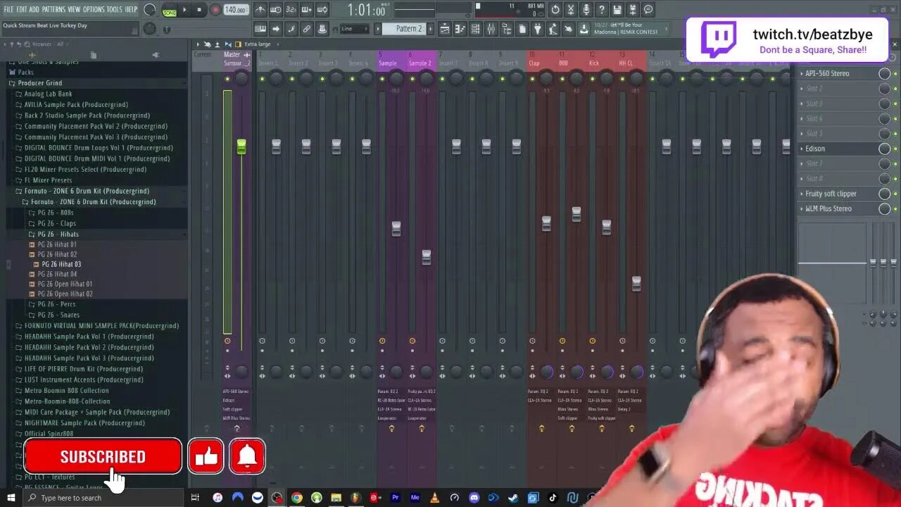 BEATZ_BY_E LIVE FL STUDIO