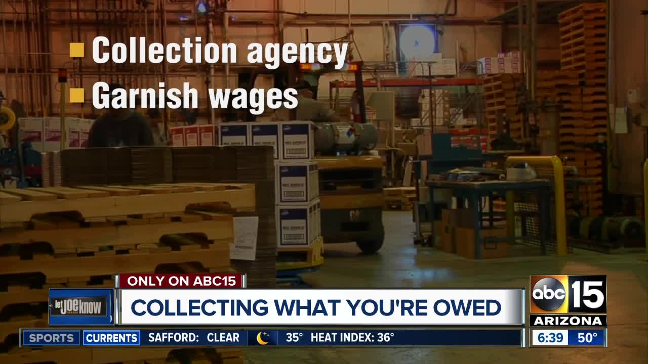 How to collect the money you're owed after court