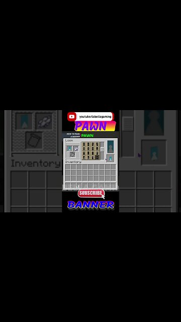 Pawn Chess Piece Banner | Minecraft