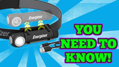 Energizer Makes A Rechargeable LED Headlamp, Check It Out!