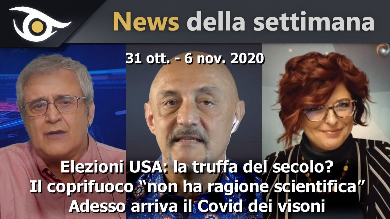 NEWS DELLA SETTIMANA (31 ott. - 6 nov. 2020)