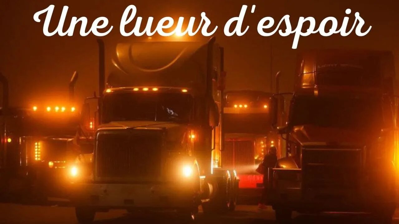 Camionneurs : Une lueur d'espoir.