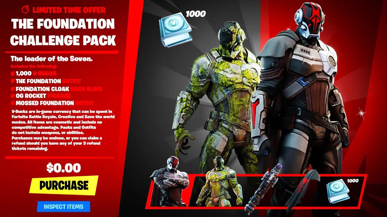 FREE SKIN BUNDLE in FORTNITE UPDATE!