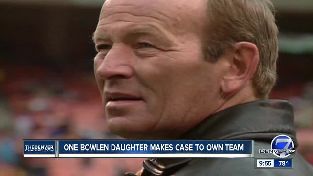 Beth Bowlen Wallace throws hat in Broncos ownership ring