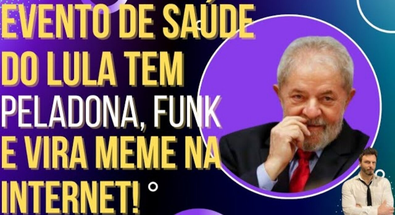 In Brazil, Lula's health event with a funk singer dancing becomes a joke on the internet! by OiLuiz