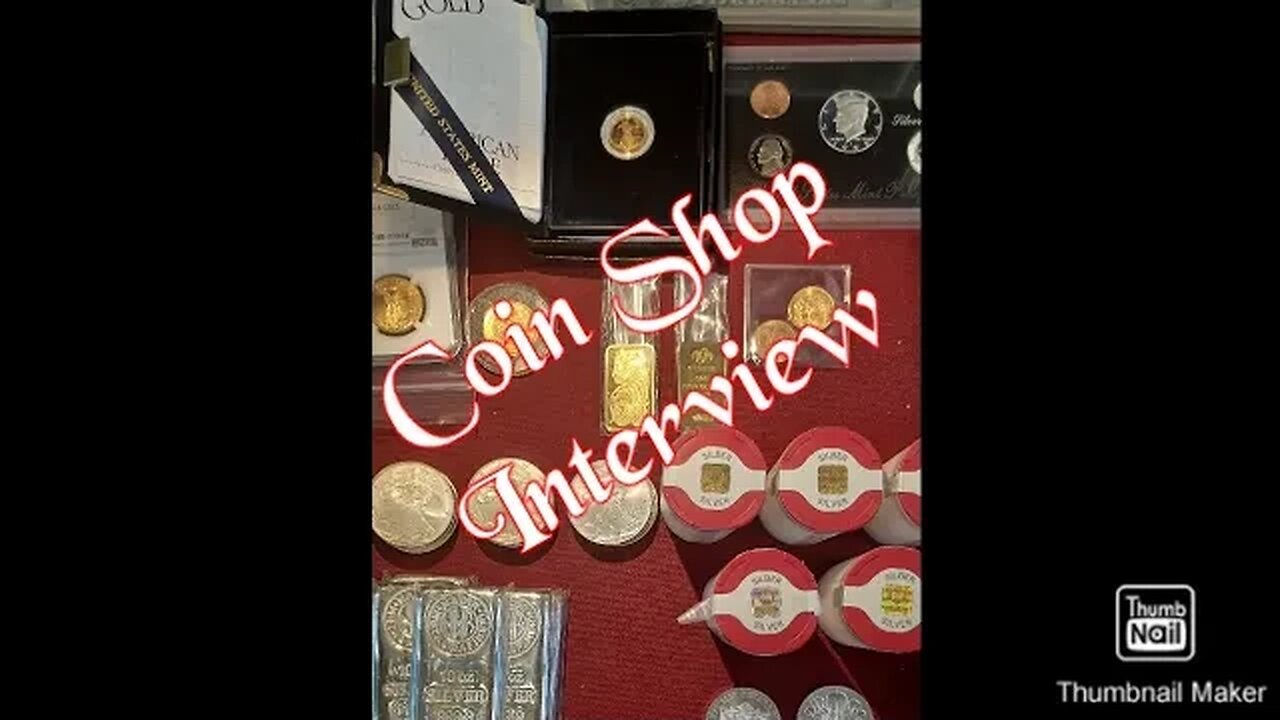 Coin Shop Talk with David @ D&S Precious Metals