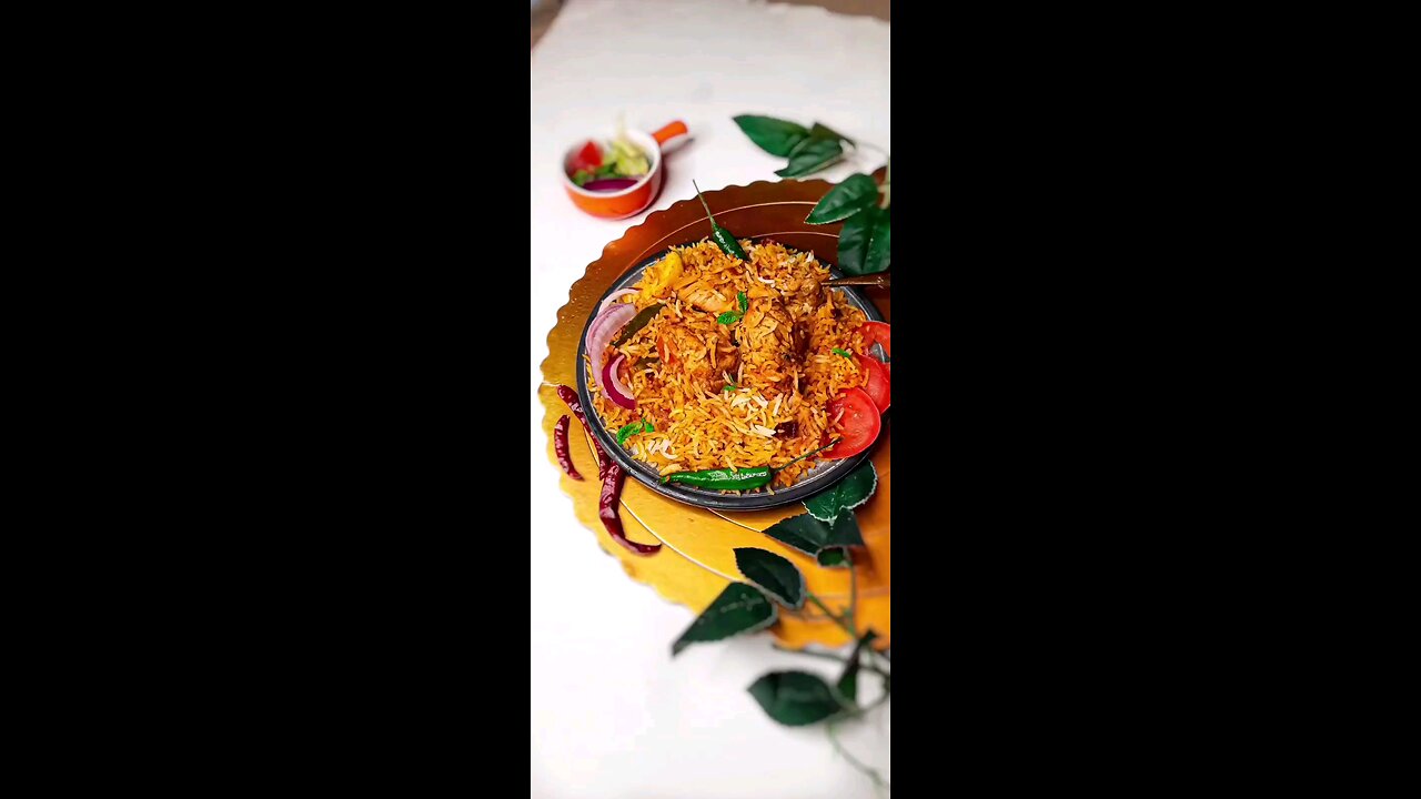 Tandoori Chicken Biryani