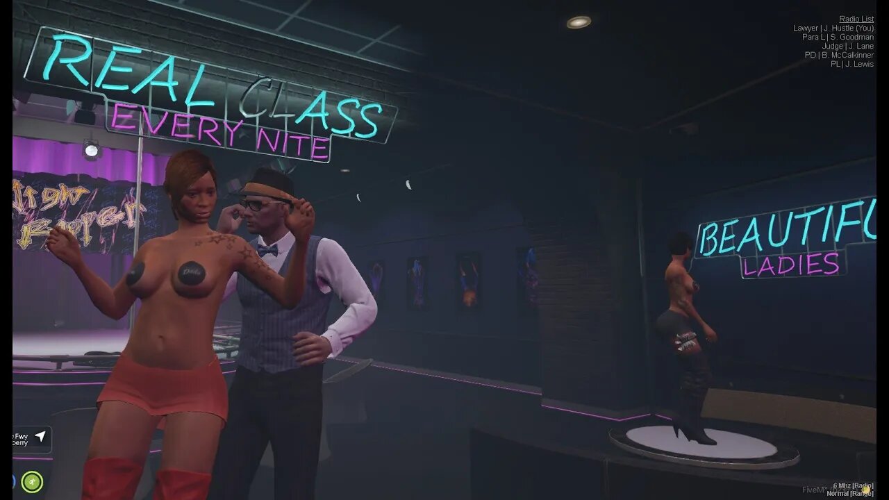 🔴LIVE GTAV | Brawl at the Strip Club | Adventures w/ Jr. Hustle Attorney with DaMuscle #dondadarp