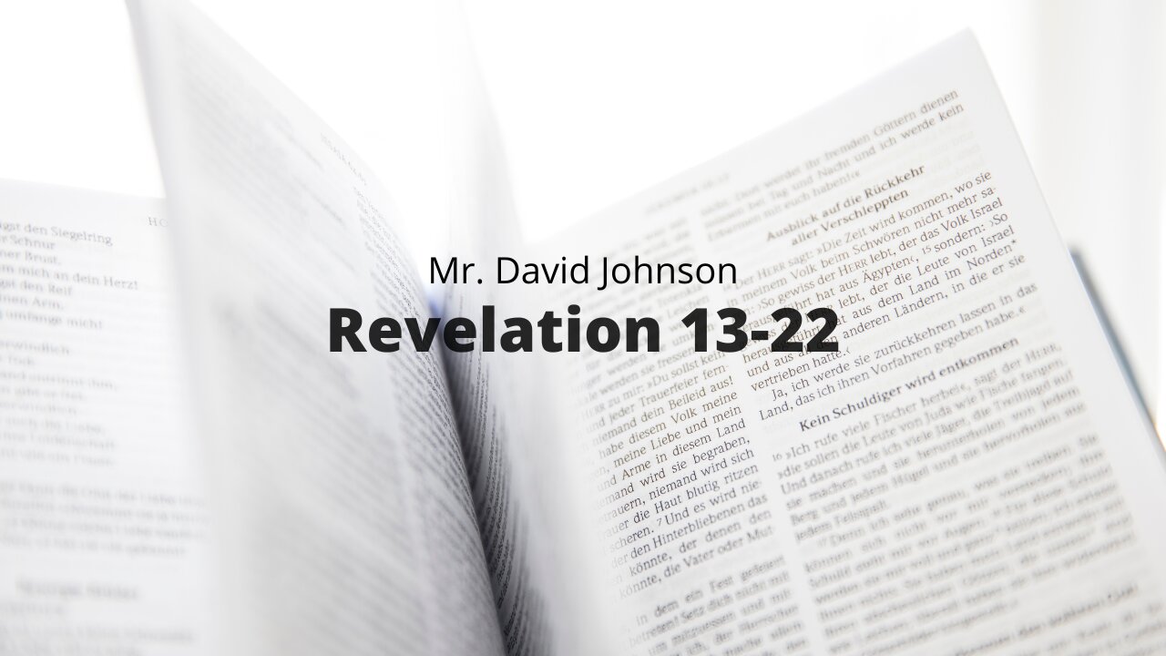 "Revelation Reading" - July 17, 2022