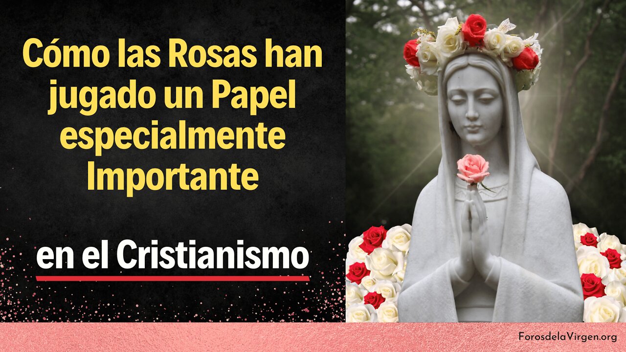 Cómo las Rosas han jugado un Papel especialmente Importante en el Cristianismo