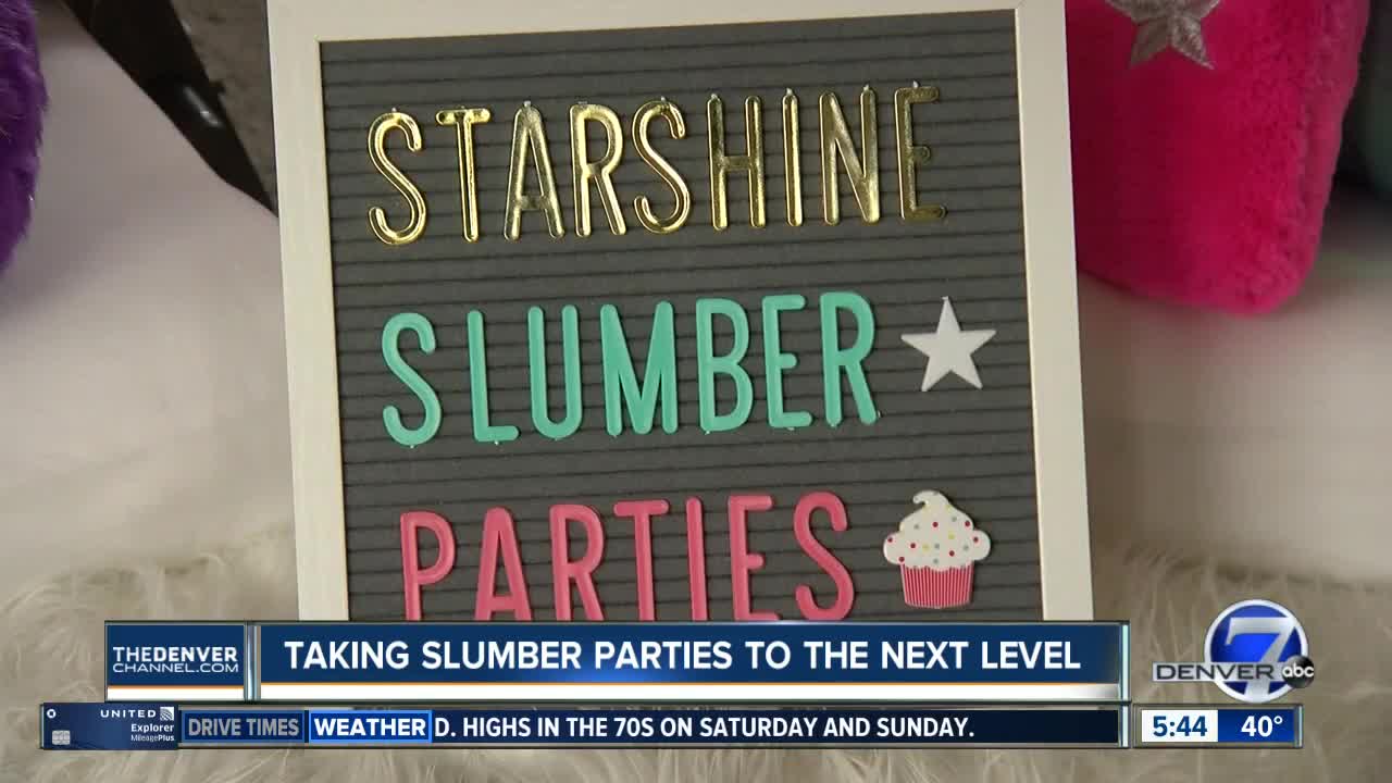 Local companies taking kids' slumber parties to the next level