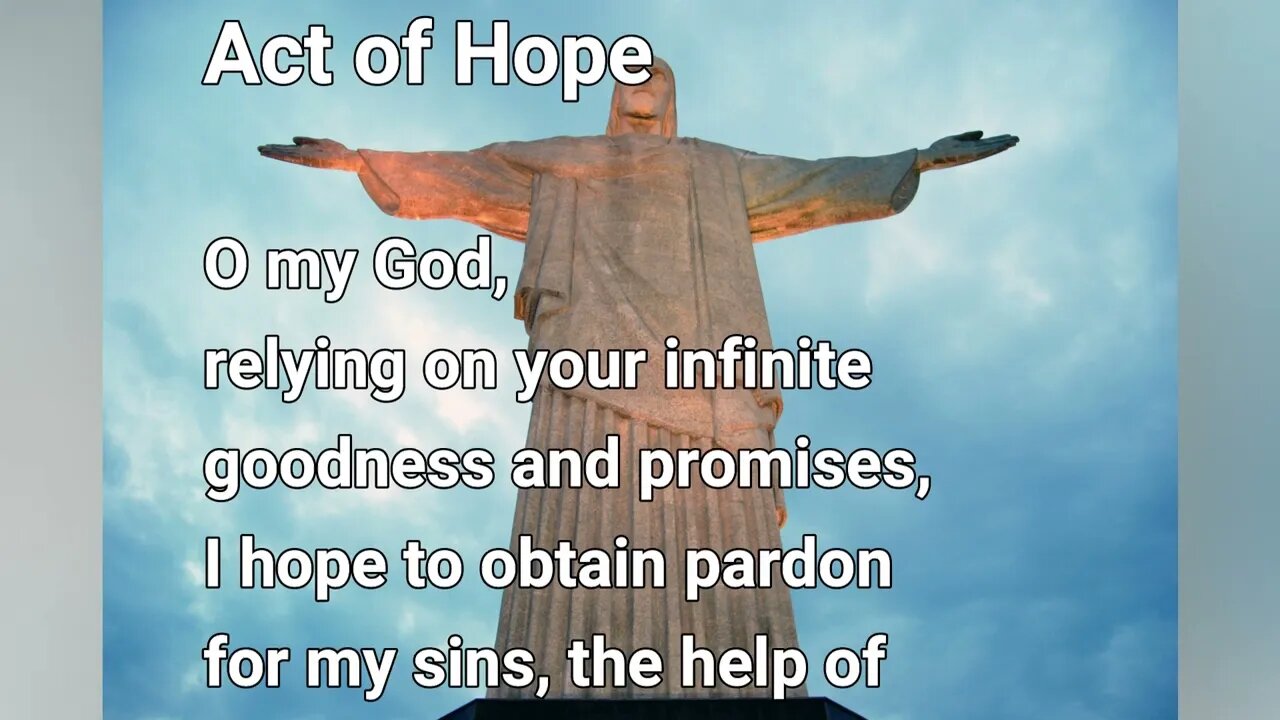 Act Of Hope Prayer