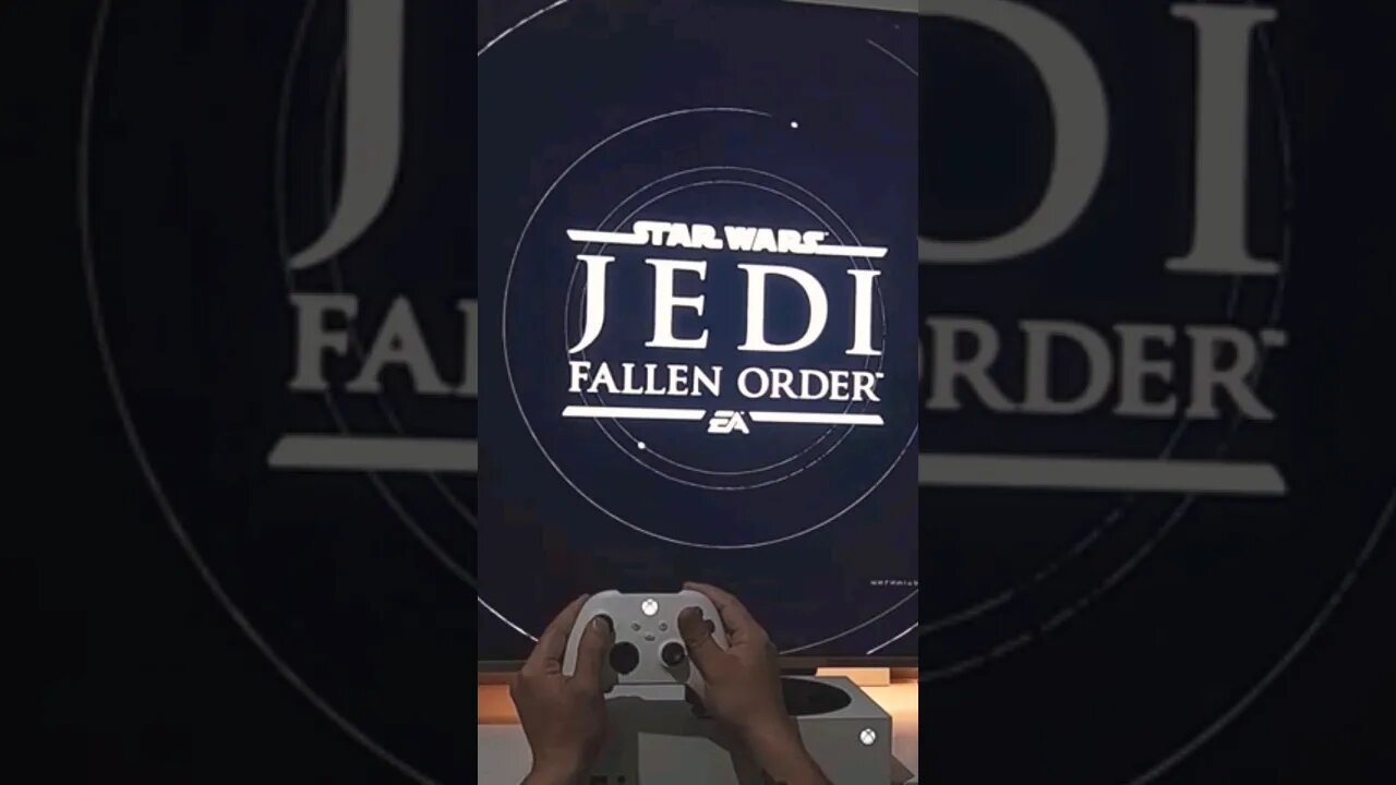Star Wars Jedi : Fallen Order no Xbox Series S [4k HDR Tv] 60FPS. #xboxseriess #jedifallenorder
