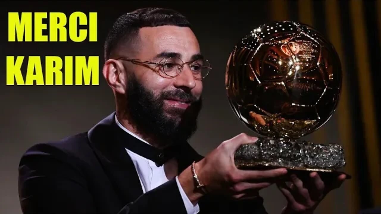 révélation du BALLON D'OR en LIVE BENZEMA #ballondor #foot